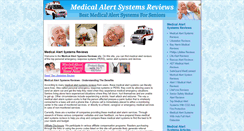 Desktop Screenshot of medicalalertsystems-reviews.org